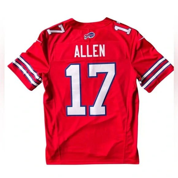 Josh Allen Buffalo Bills Nike Vapor F.U.S.E. Limited Jersey New Condition - Picture 3 of 7
